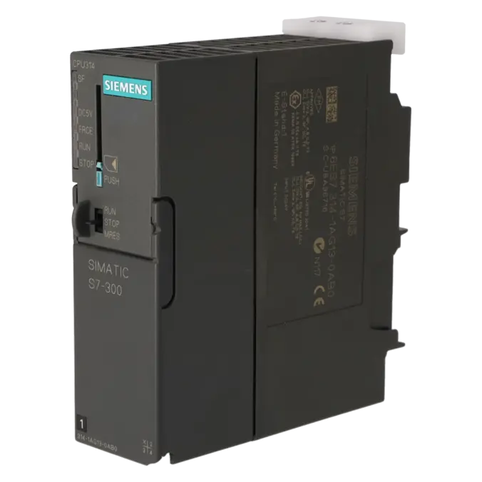 SIEMENS 6ES7314-1AG13-0AB0, PLC Controls, SIMATIC S7-300, K0171253, Image 2