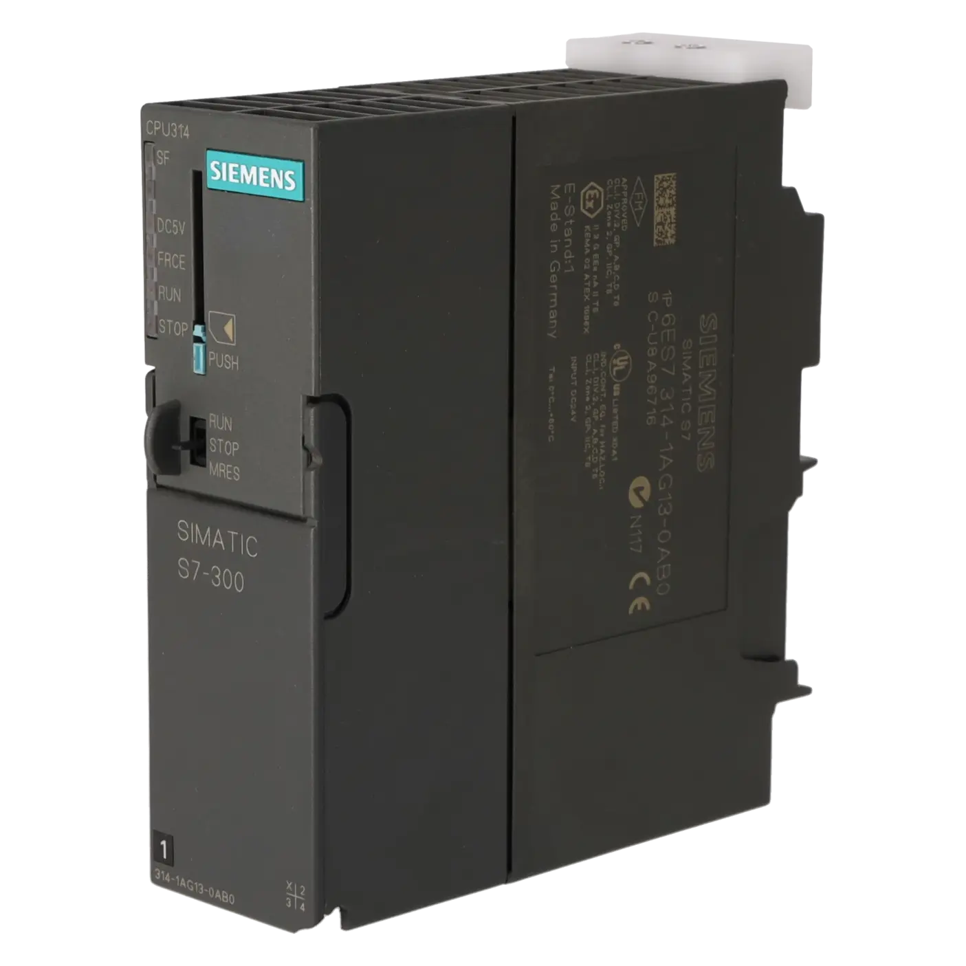 SIEMENS 6ES7314-1AG13-0AB0, PLC Controls, SIMATIC S7-300, K0171253, Image 2