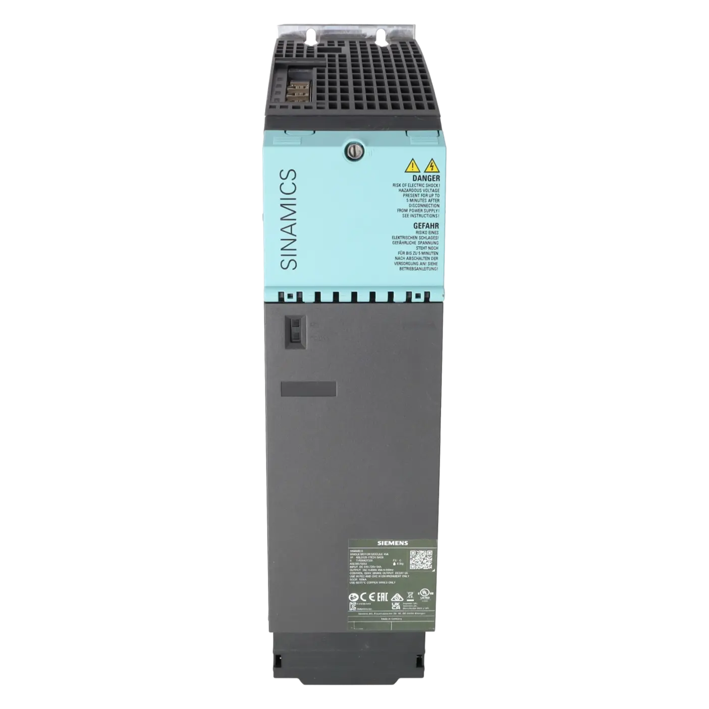 SIEMENS 6SL3120-1TE24-5AC0, Antriebstechnik, Wechselrichter, K1163015, Bild 1