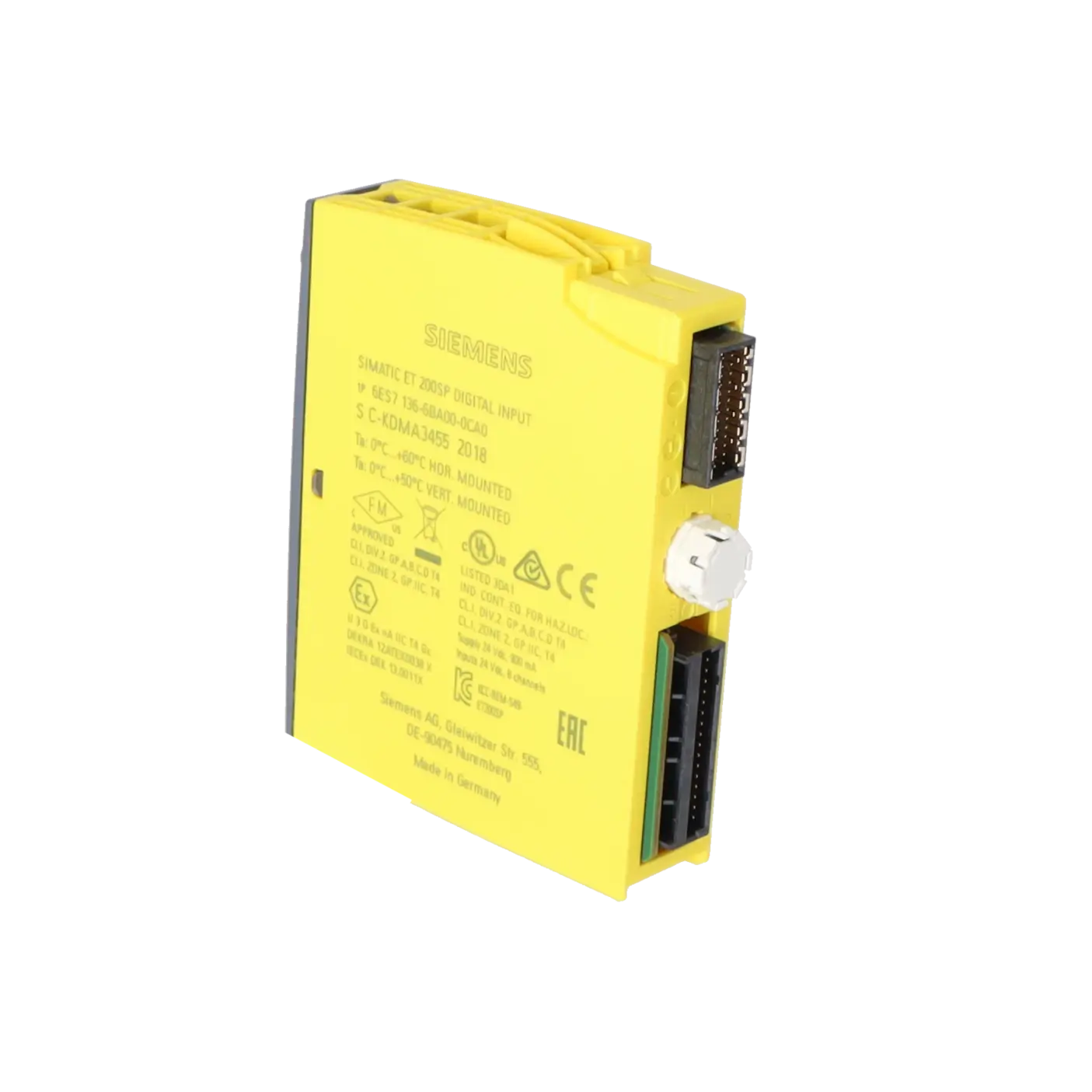 SIEMENS 6ES7136-6BA00-0CA0, PLC Controls, Digital Input / Output Modules, K0370487, Image 4