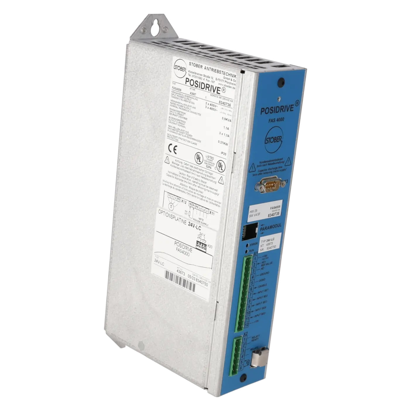 STÖBER FAS4009, Antriebstechnik, Umrichter, K0343743, Bild 8