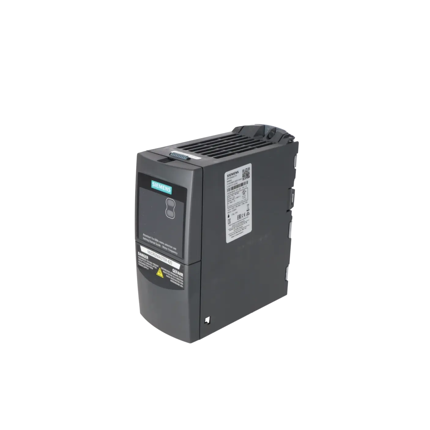SIEMENS 6SE6420-2AB12-5AA1, Drive Technology, Frequency Converter, K0120357, Image 3