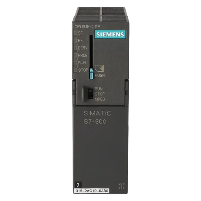 SIEMENS 6ES7315-2AG10-0AB0, PLC Controls, SIMATIC S7-300, K0118519, Image 1