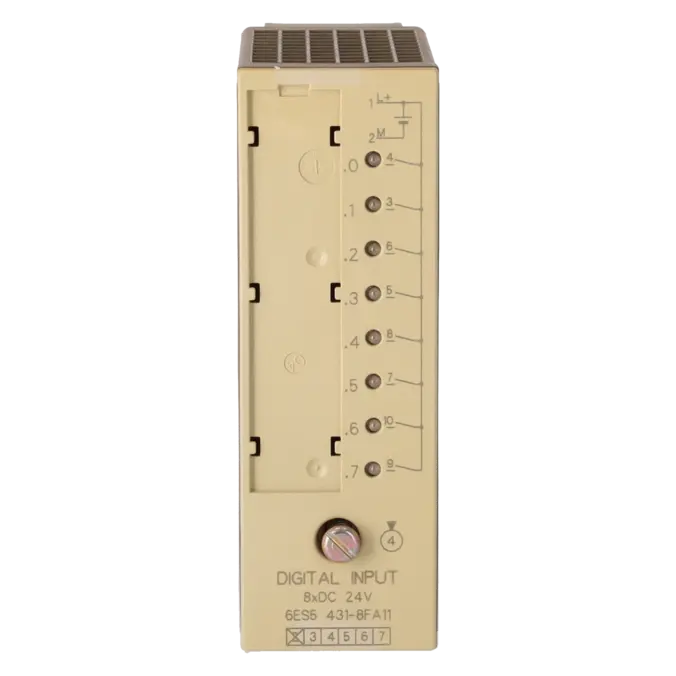 SIEMENS 6ES5431-8FA11, PLC Controls, Digital Input / Output Modules, K0117526, Image 1
