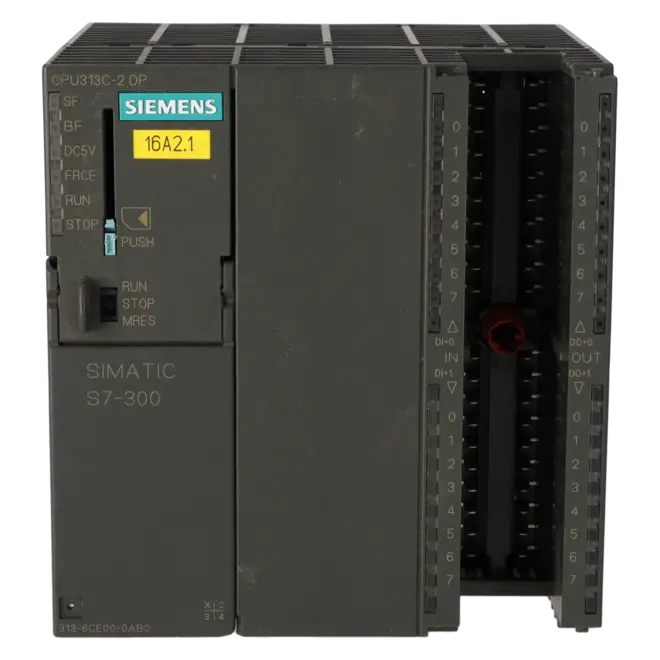 SIEMENS 6ES7313-6CE00-0AB0, PLC Controls, SIMATIC S7-300, K0118512
