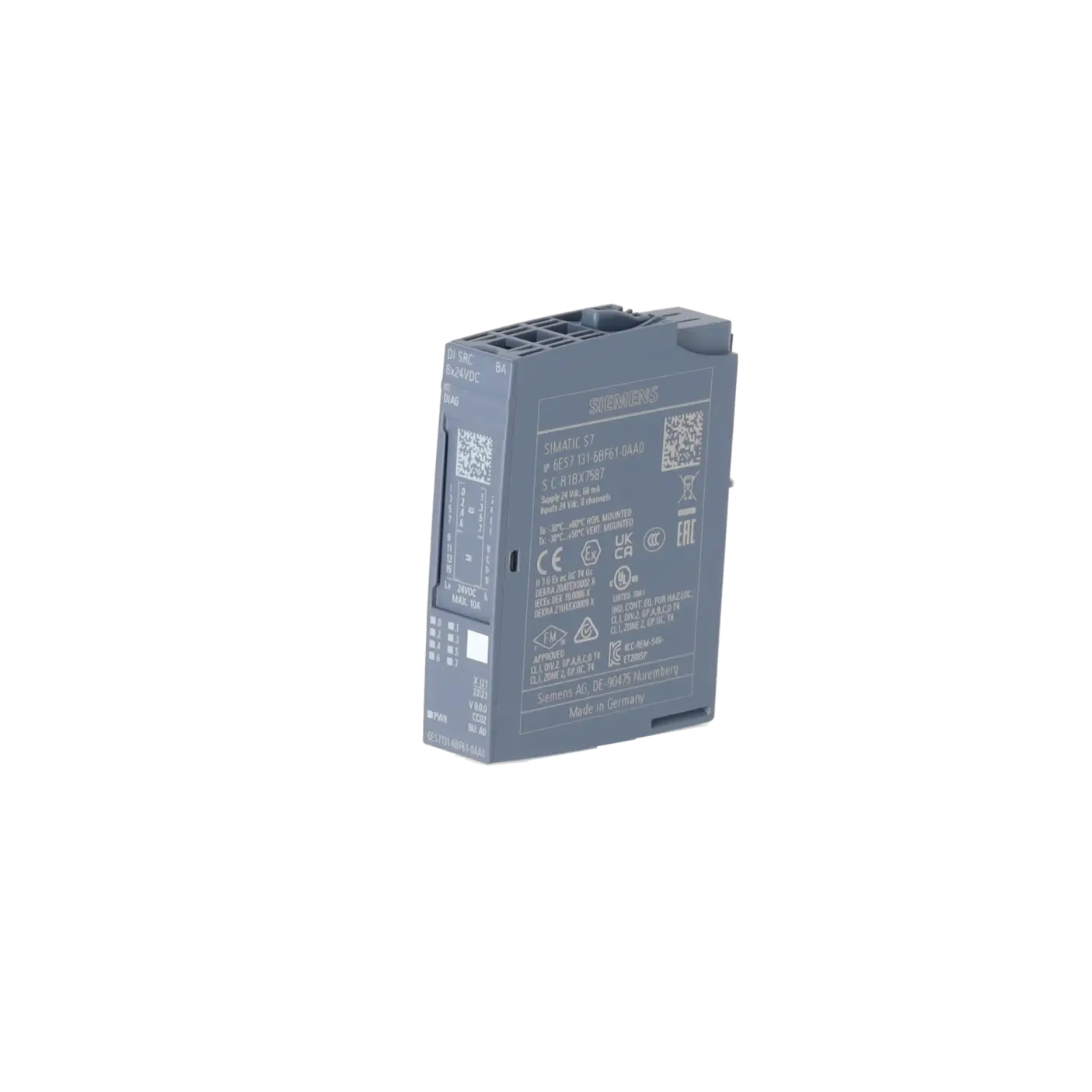 SIEMENS 6ES7131-6BF61-0AA0, PLC Controls, Digital Input / Output Modules, K1161616, Image 2