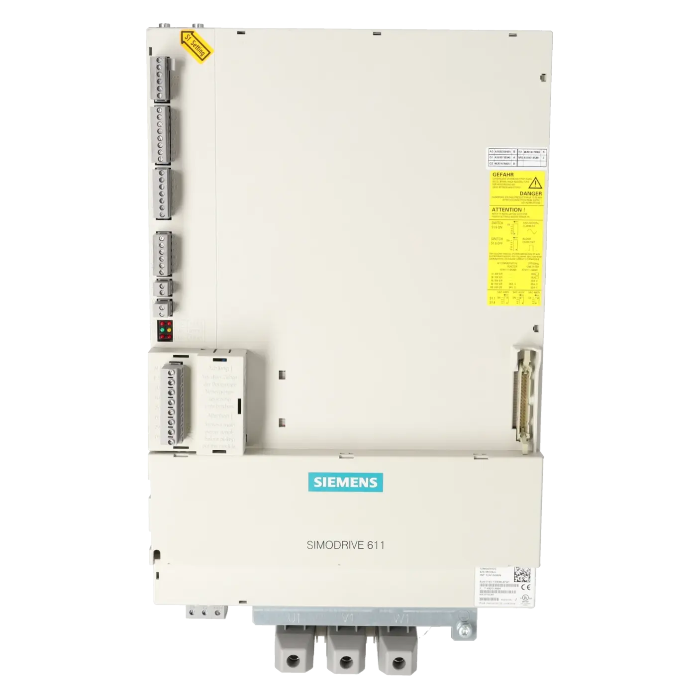 SIEMENS 6SN1145-1BB00-0FA1, Antriebstechnik, Einspeise- / Rückspeisemodule, K0063848, Bild 1