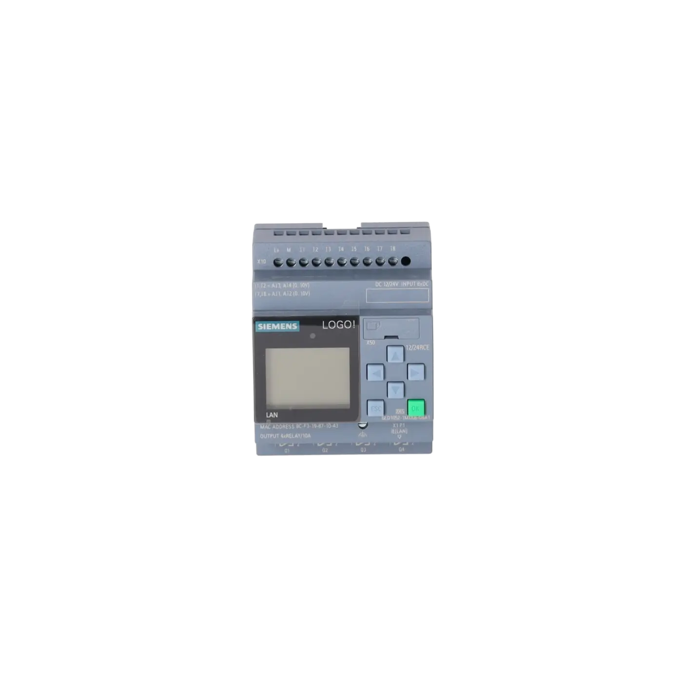 SIEMENS 6ED1052-1MD08-0BA1, PLC Controls, Function Modules, K1221801, Image 1