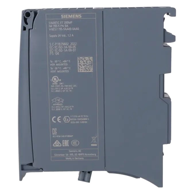 SIEMENS 6ES7155-5AA00-0AA0, PLC Controls, Interface Modules / Power-On Units, K1138855, Image 3