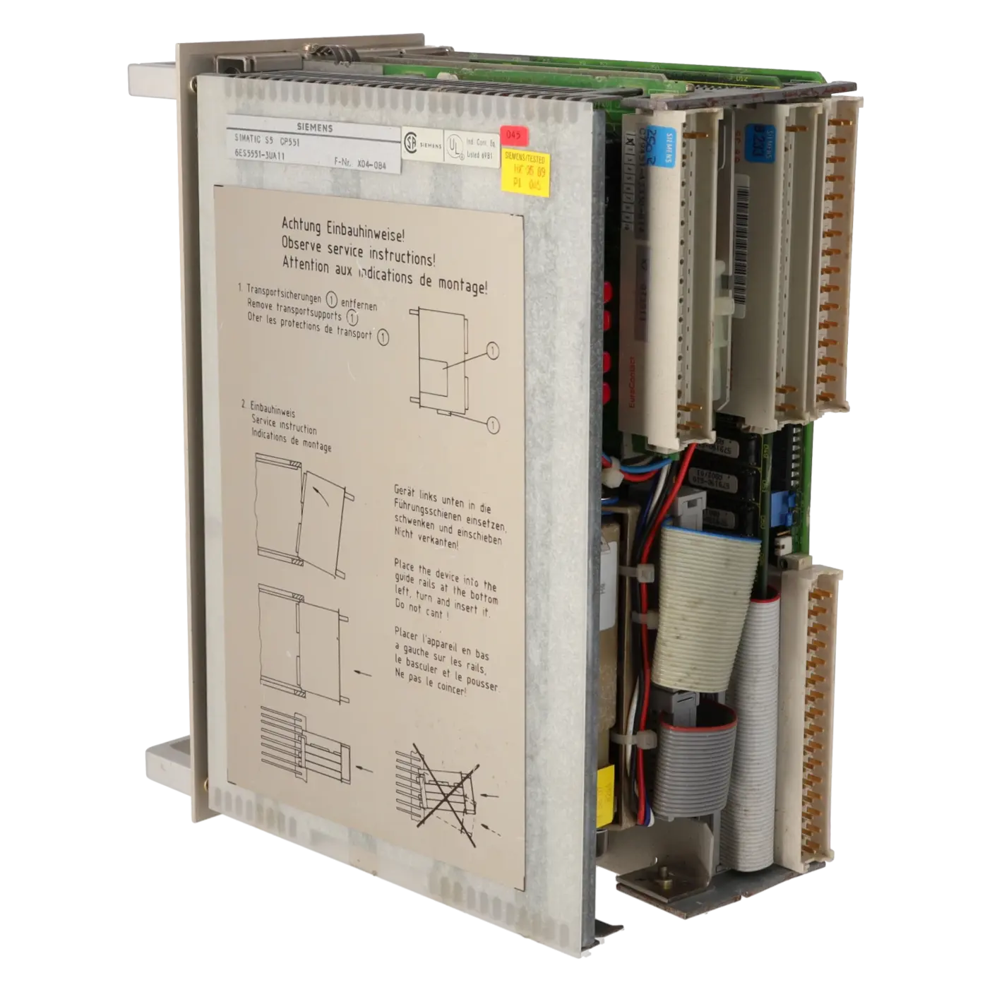 SIEMENS 6ES5551-3UA11, PLC Controls, Communication Modules, K0137138, Image 4