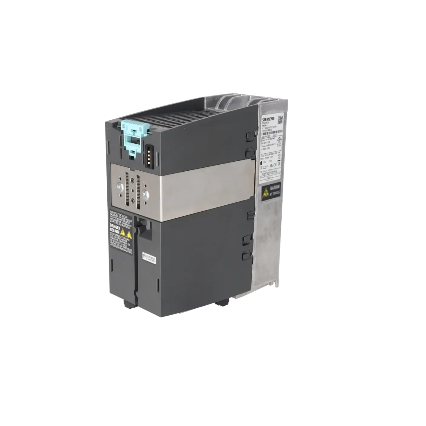 SIEMENS 6SL3210-1PE12-3AL1, Drive Technology, Frequency Converter, K0375342, Image 2