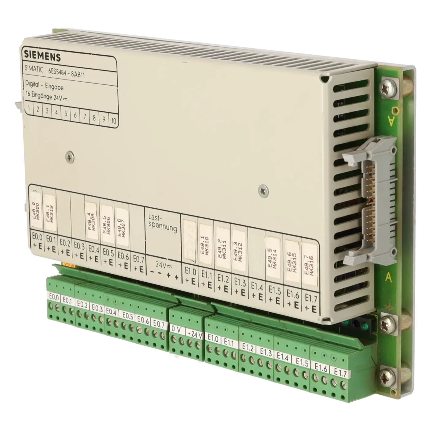 SIEMENS 6ES5484-8AB11, PLC Controls, Digital Input / Output Modules, K0139523, Image 2