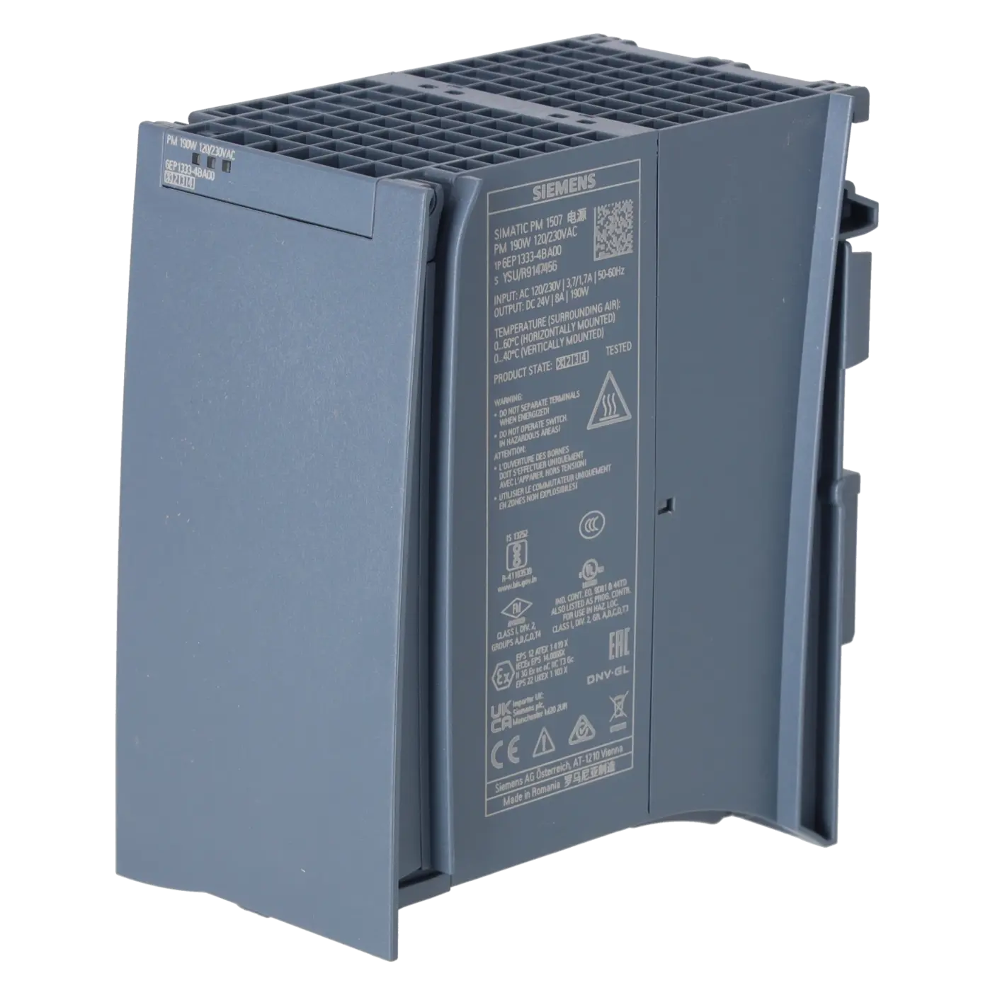 SIEMENS 6EP1333-4BA00, PLC Controls, PLC Controls Power Supplies, K0339736, Image 2
