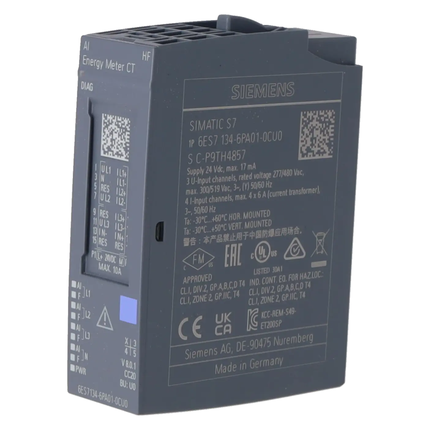 SIEMENS 6ES7134-6PA01-0CU0, Baugruppen, Analogein- / Analogausgaben, K1228258, Bild 2