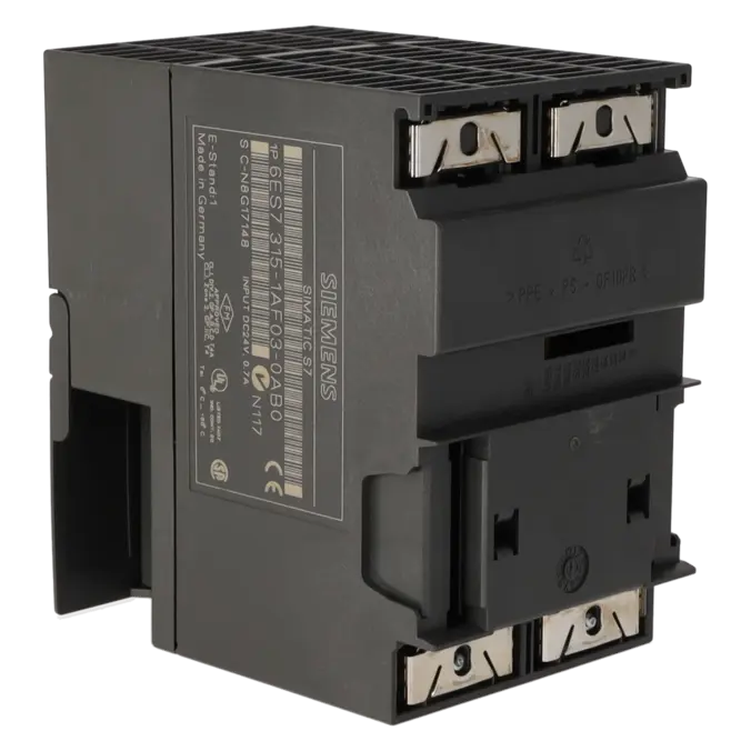 SIEMENS 6ES7315-1AF03-0AB0, PLC Controls, SIMATIC S7-300, K0002346, Image 4
