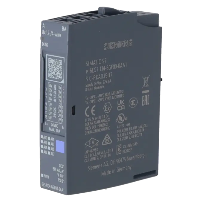 SIEMENS 6ES7134-6GF00-0AA1, Baugruppen, Analogein- / Analogausgaben, K1027162, Bild 2
