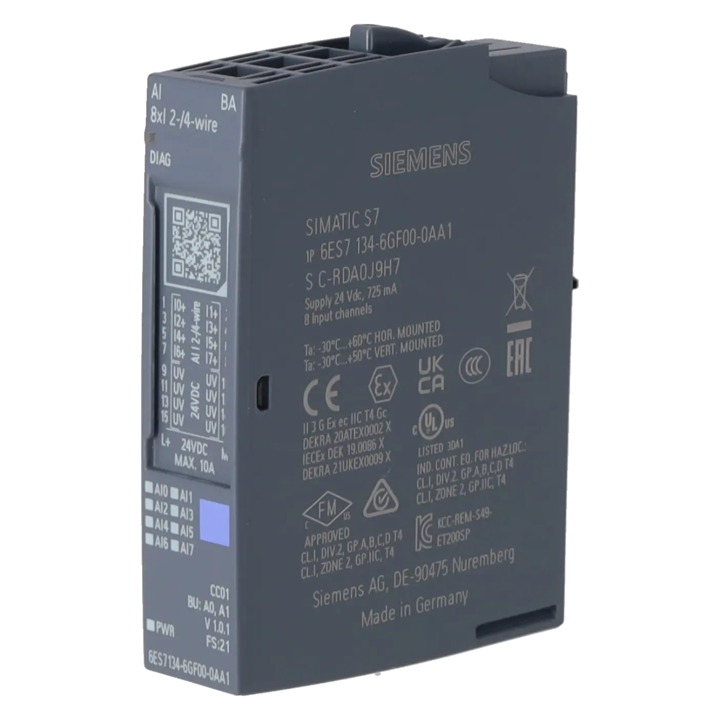 SIEMENS 6ES7134-6GF00-0AA1, Baugruppen, Analogein- / Analogausgaben, K1027162, Bild 2