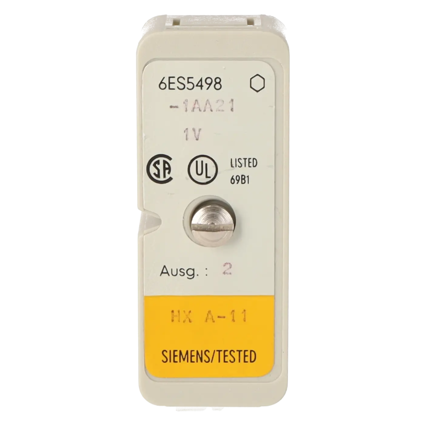 SIEMENS 6ES5498-1AA21, Baugruppen, Zubehör Baugruppen, K0117620, Bild 1