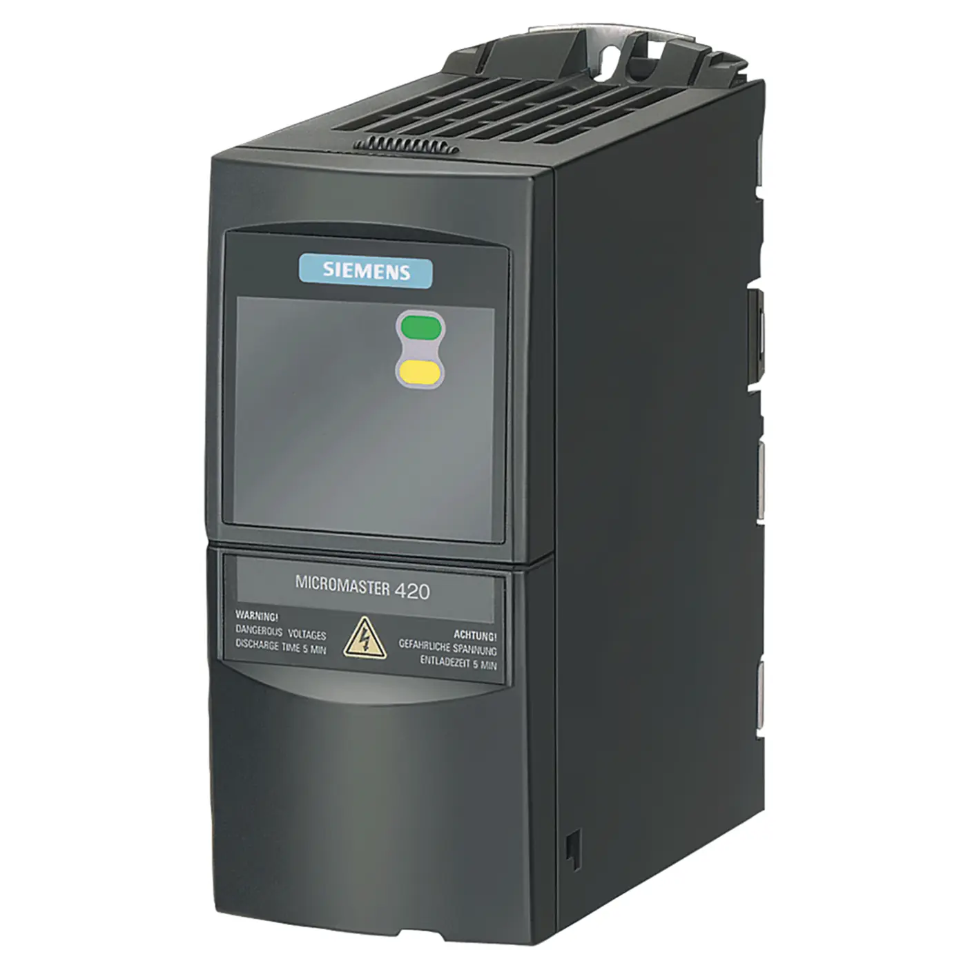 SIEMENS 6SE6420-2AB12-5AA1, Drive Technology, Frequency Converter, K0120357, Image 1