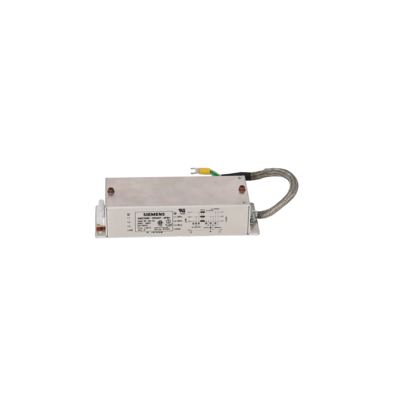 SIEMENS 6SE3290-0DA87-0FB1, Antriebstechnik, Filter / Drossel / Trafo, K0060349, Bild 1