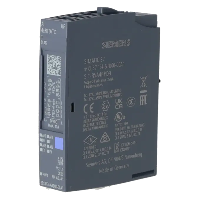 SIEMENS 6ES7134-6JD00-0CA1, Baugruppen, Analogein- / Analogausgaben, K0316557, Bild 2