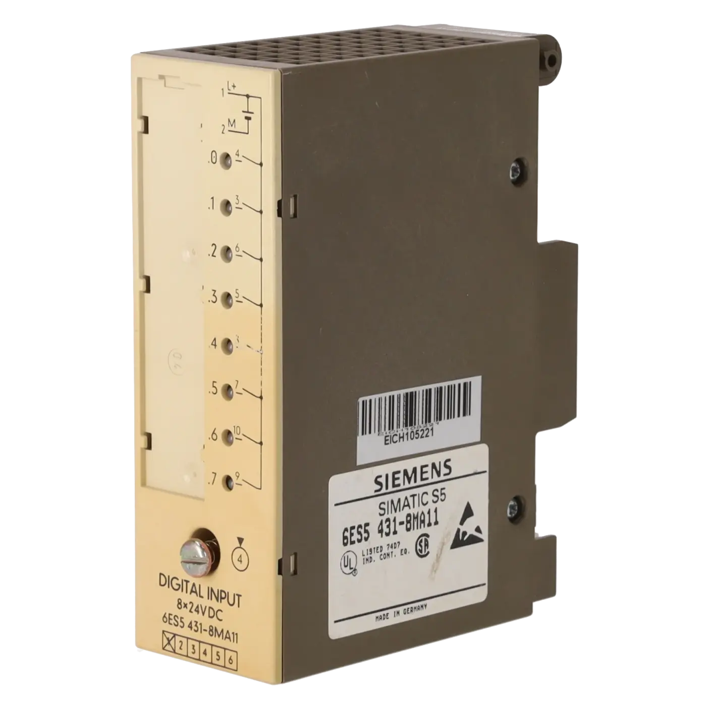 SIEMENS 6ES5431-8MA11, PLC Controls, Digital Input / Output Modules, K0117527, Image 2