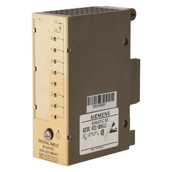 SIEMENS 6ES5431-8MA11, PLC Controls, Digital Input / Output Modules, K0117527, Image 2