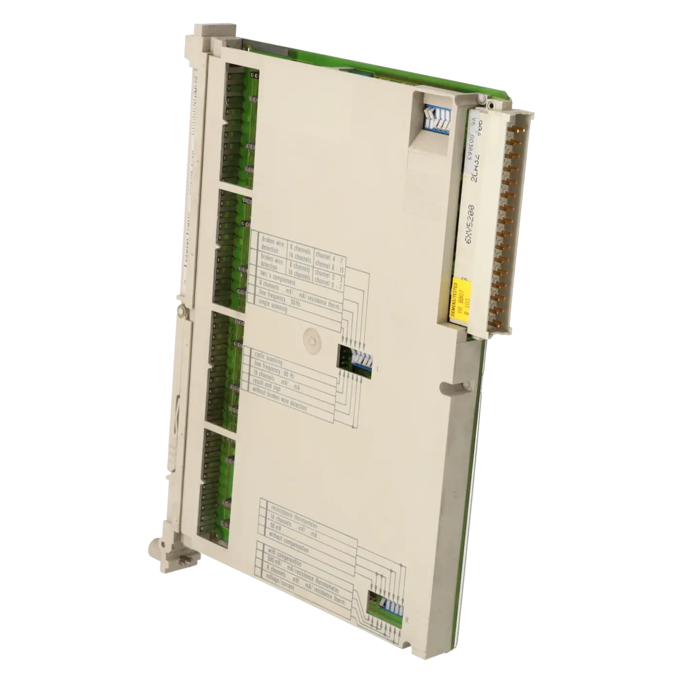 SIEMENS 6ES5465-4UA11, PLC Controls, Analog Input / Output Modules, K0137004, Image 4