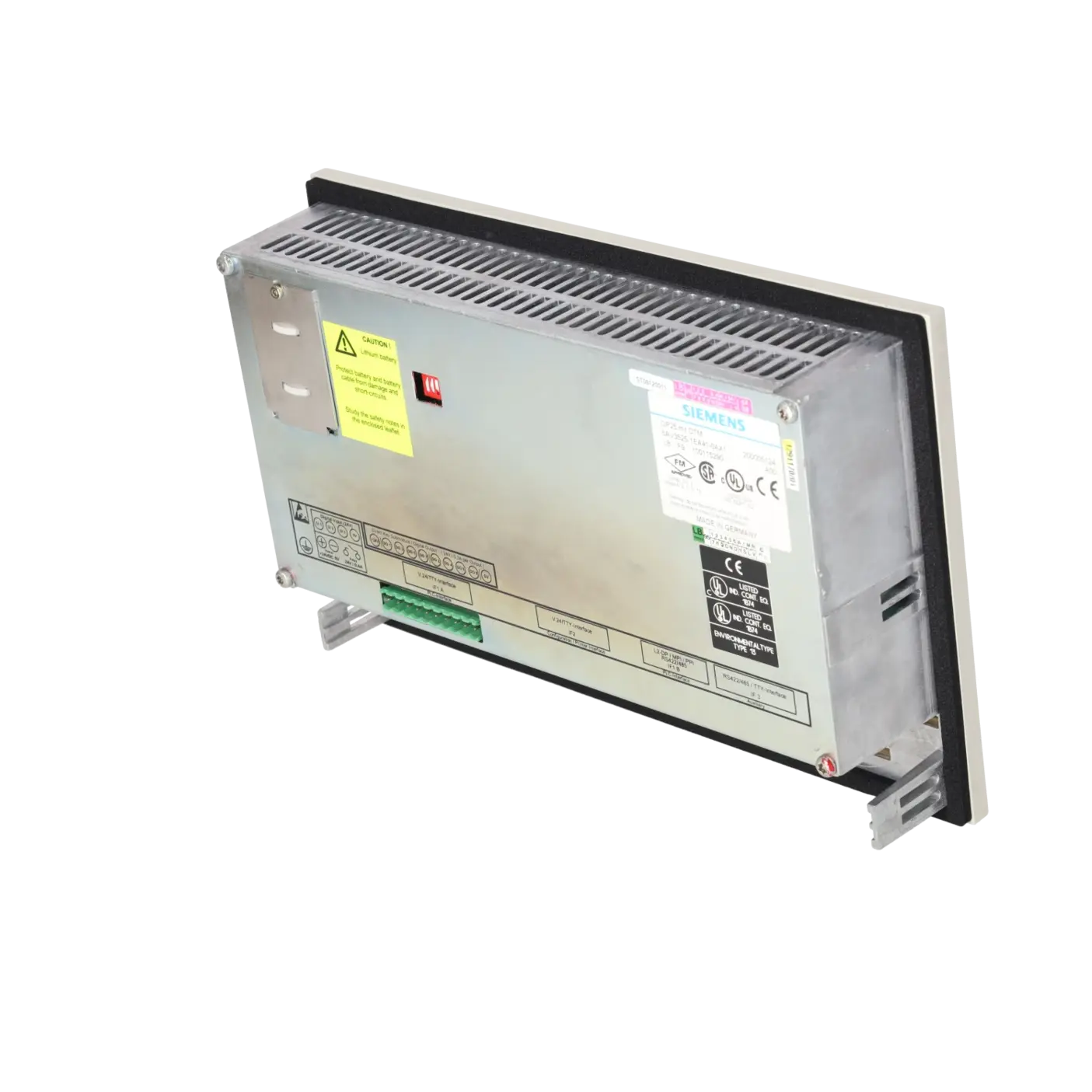 SIEMENS 6AV3525-1EA41-0AX1, HMI, Operator Panels mit Key, K0136055, Bild 6