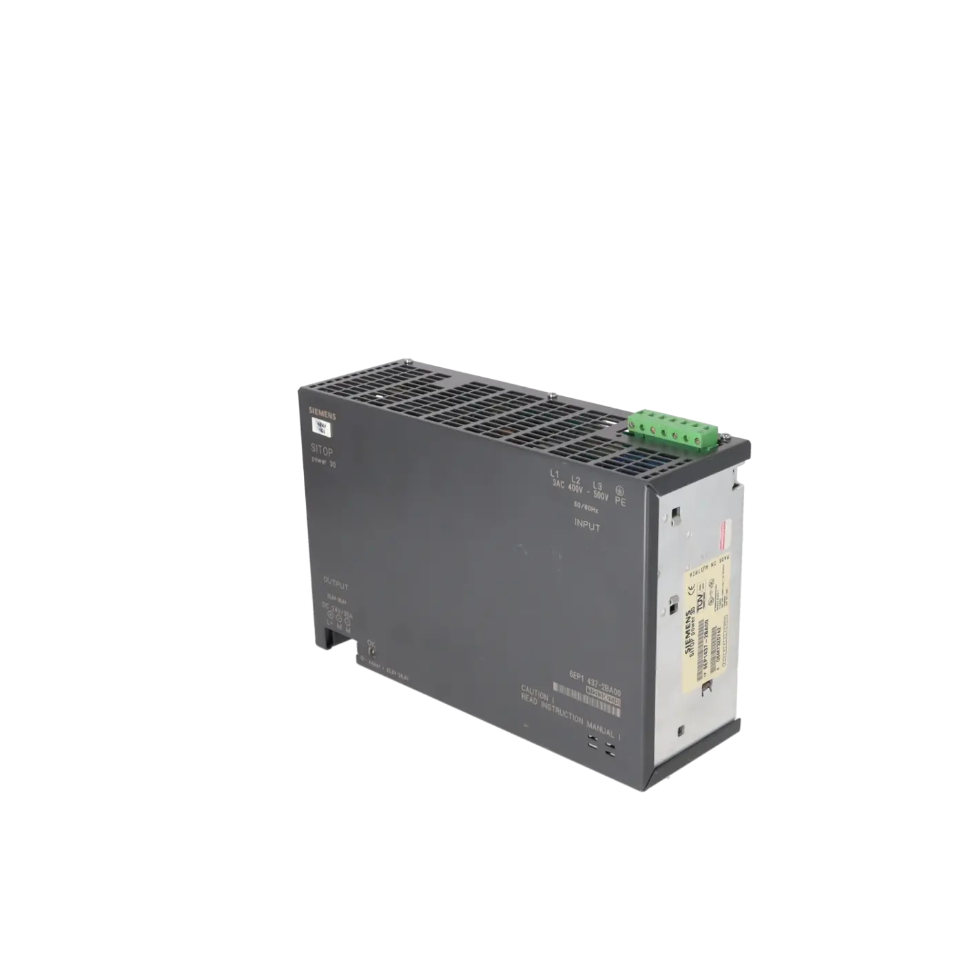 SIEMENS 6EP1437-2BA00, HMI, Power Supplies, K0117315, Image 2