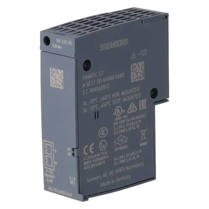 SIEMENS 6ES7193-6AR00-0AA0, PLC Controls, Connecting Systems / Cables, K0316564, Image 2