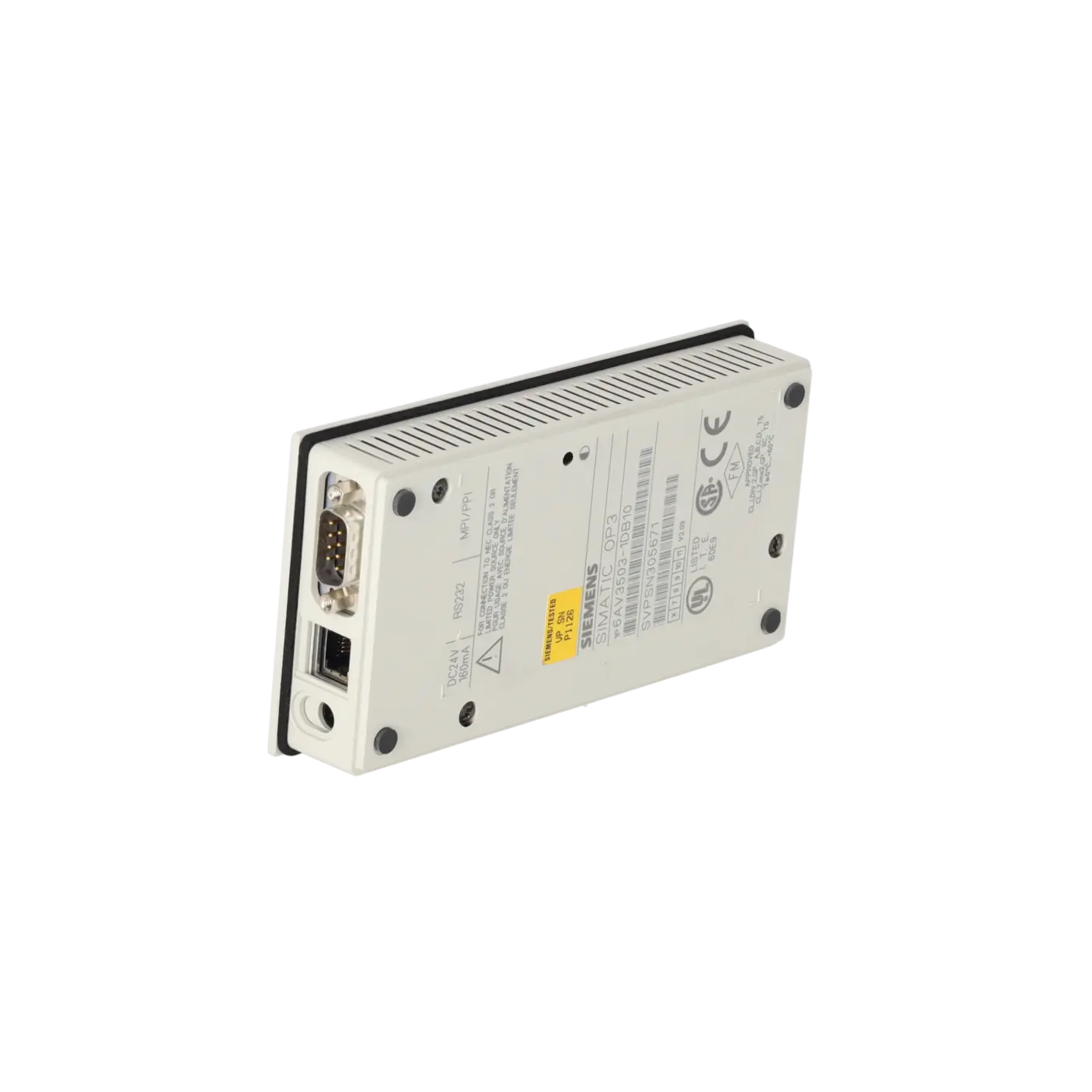 SIEMENS 6AV3503-1DB10, HMI, Operator Panels, K0116651, Image 4