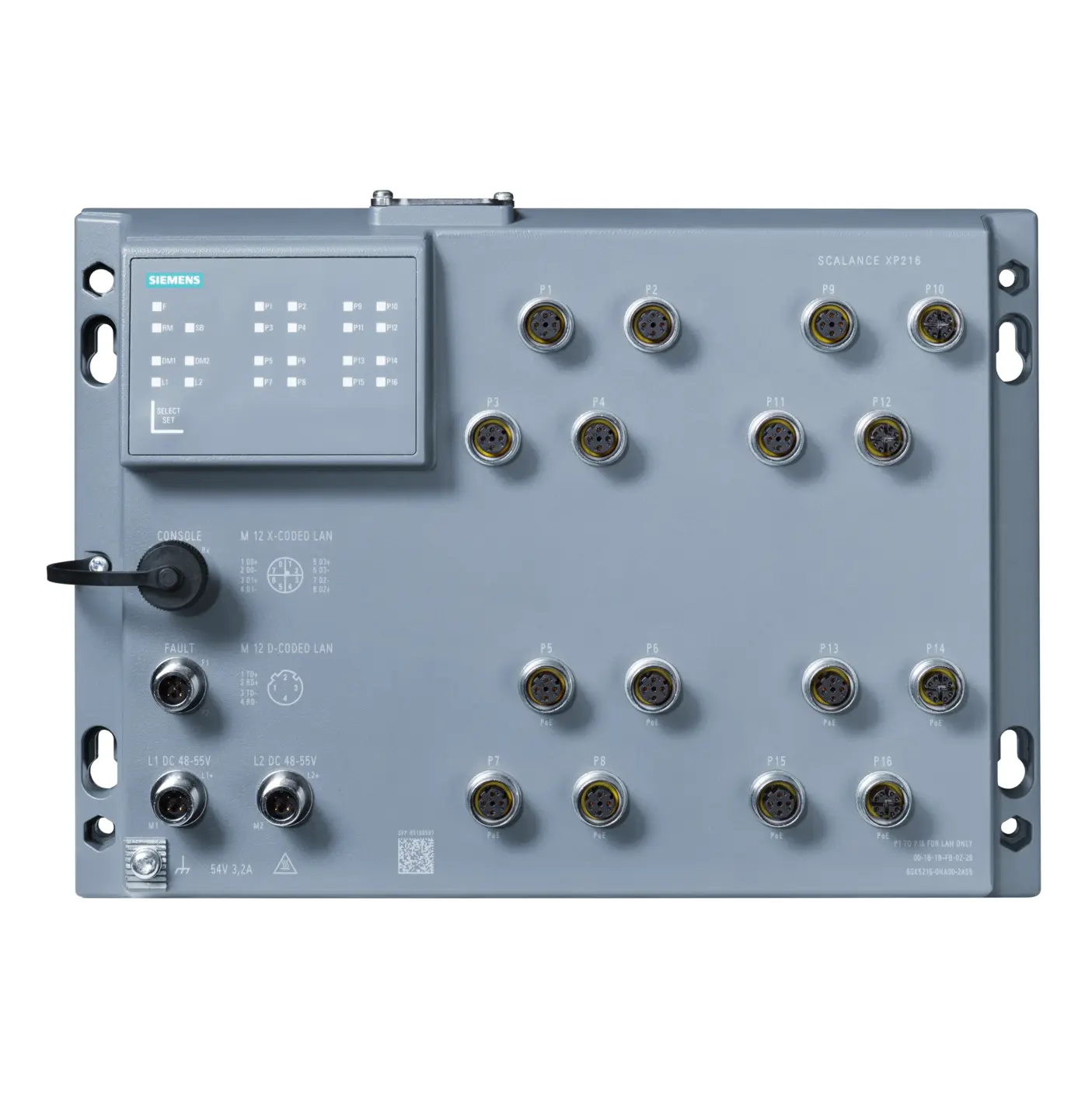 SIEMENS 6GK5216-0HA00-2AS6, PLC Controls, Communication Modules, K1097958 Image 2