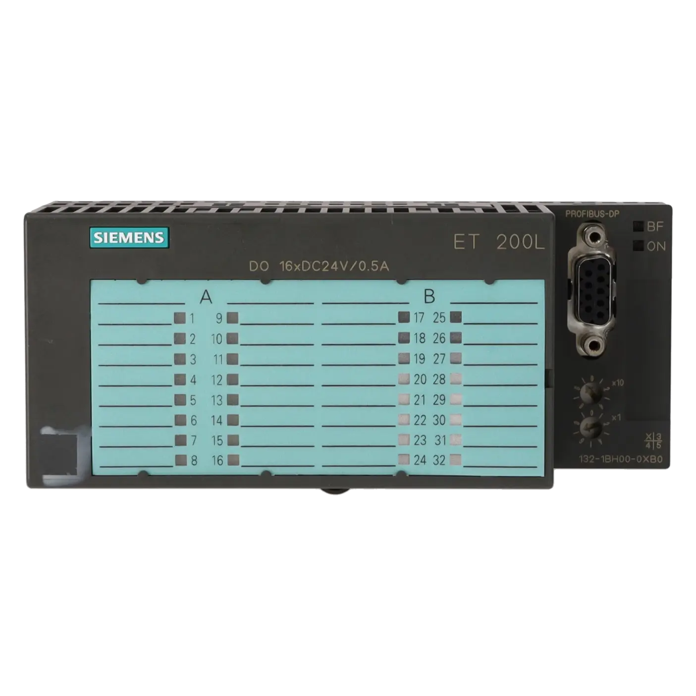 SIEMENS 6ES7132-1BH00-0XB0, PLC Controls, Digital Input / Output Modules, K0118078, Image 1