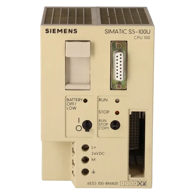 SIEMENS 6ES5100-8MA01, Baugruppen, CPU / Zentralbaugruppen, K0137587, Bild 1