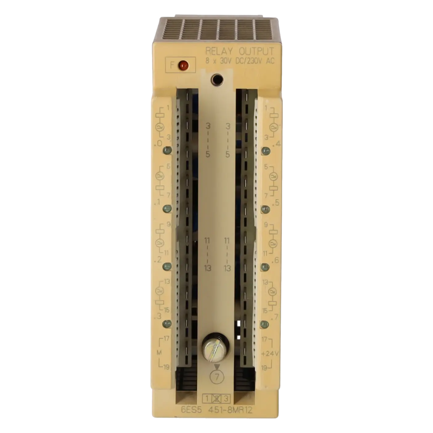 SIEMENS 6ES5451-8MR12, PLC Controls, Digital Input / Output Modules, K0117549, Image 1