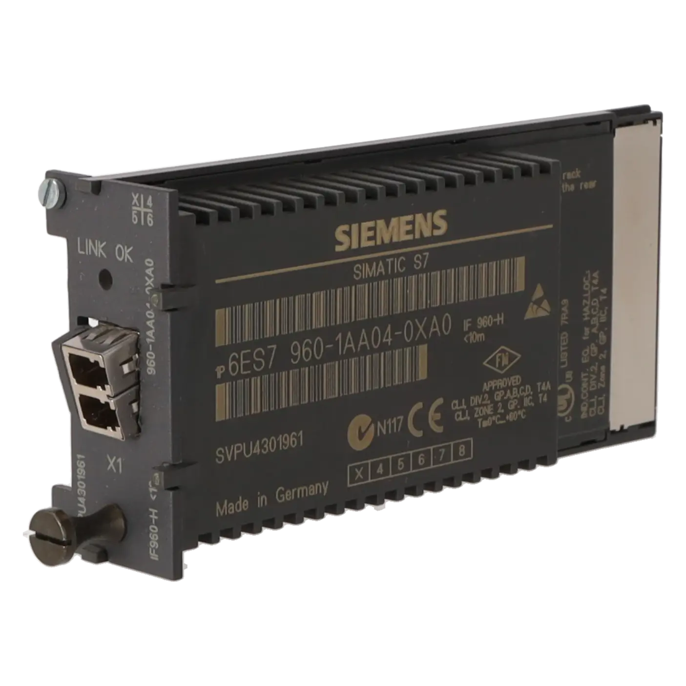 SIEMENS 6ES7960-1AA04-0XA0, Baugruppen, Verbindungssysteme / Leitungen, K0136804, Bild 2