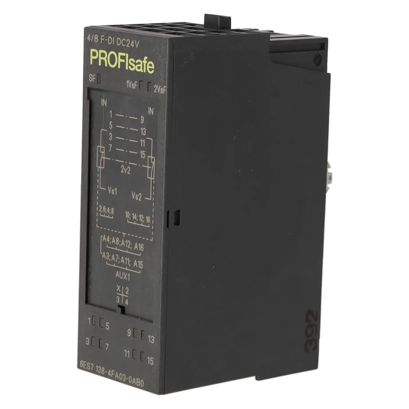 SIEMENS 6ES7138-4FA03-0AB0, PLC Controls, Digital Input / Output Modules, K0186197, Image 2