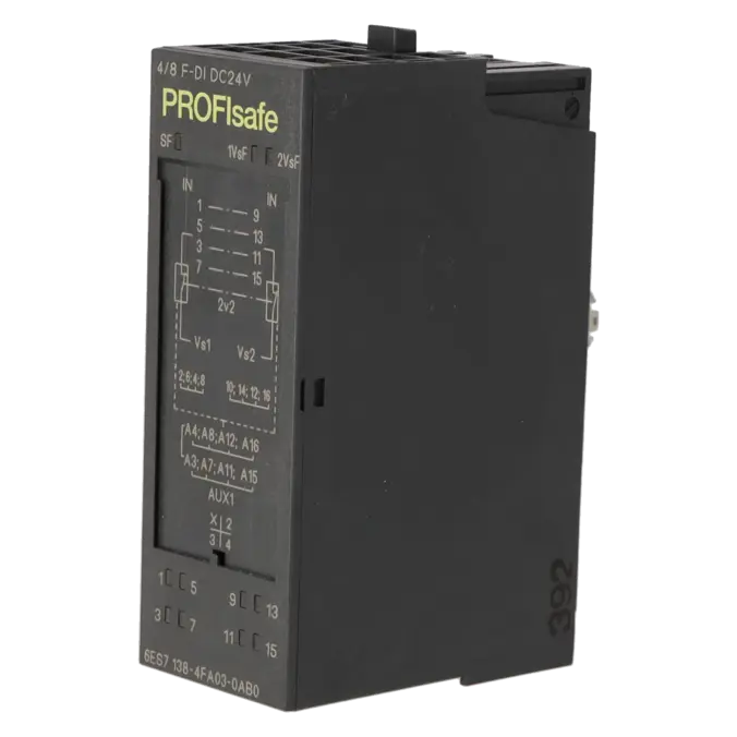 SIEMENS 6ES7138-4FA03-0AB0, PLC Controls, Digital Input / Output Modules, K0186197, Image 2
