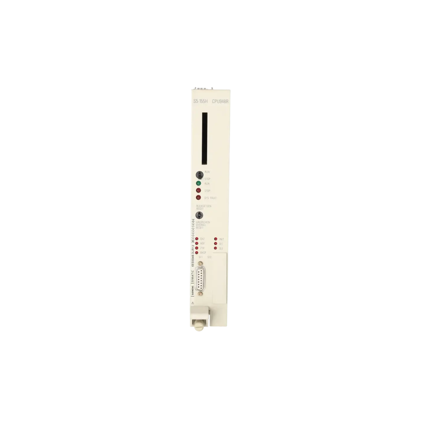 SIEMENS 6ES5948-3UR12, PLC Controls, Central Processing Units, K0001679, Image 1