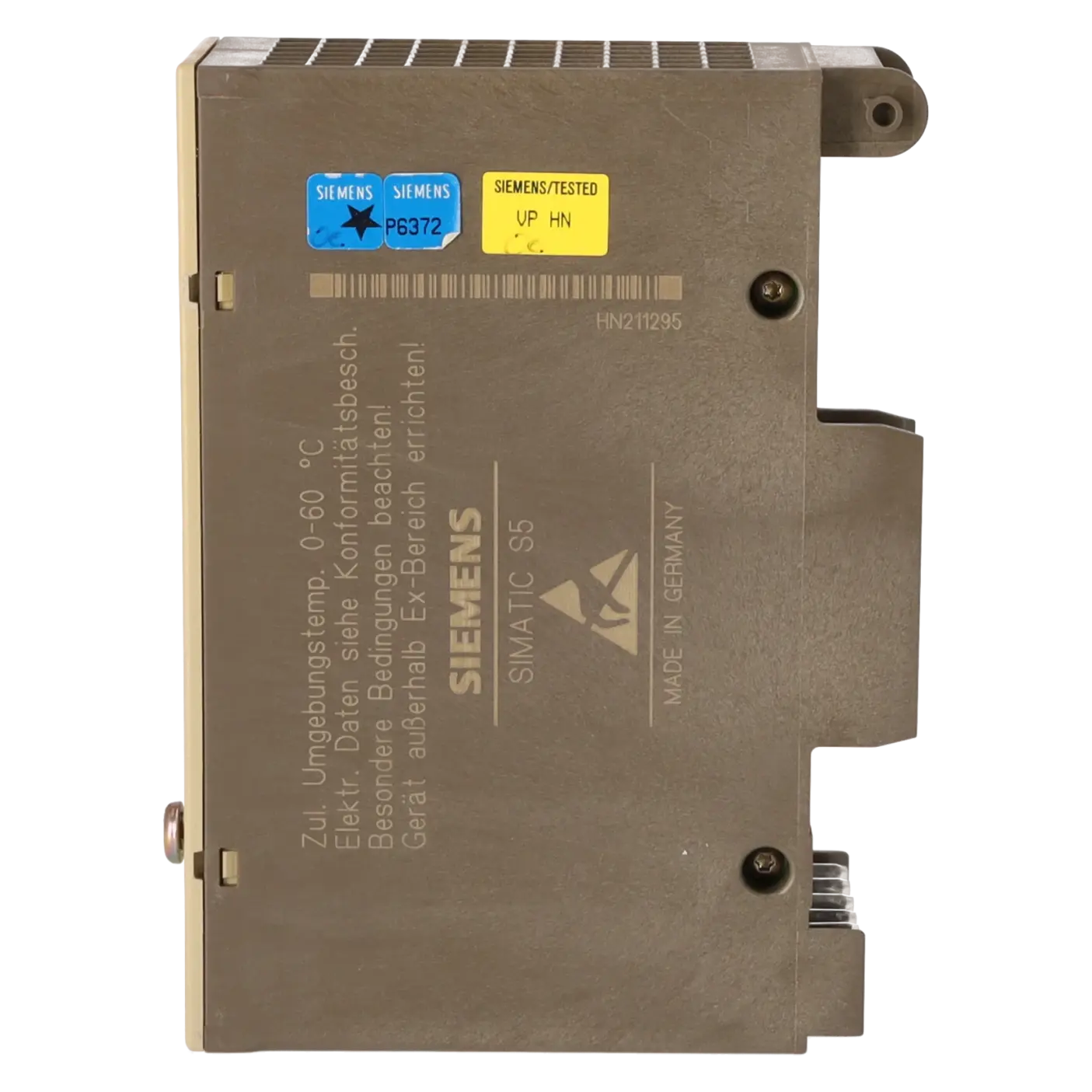 SIEMENS 6ES5467-8EE11, PLC Controls, Analog Input / Output Modules, K0001107, Image 3
