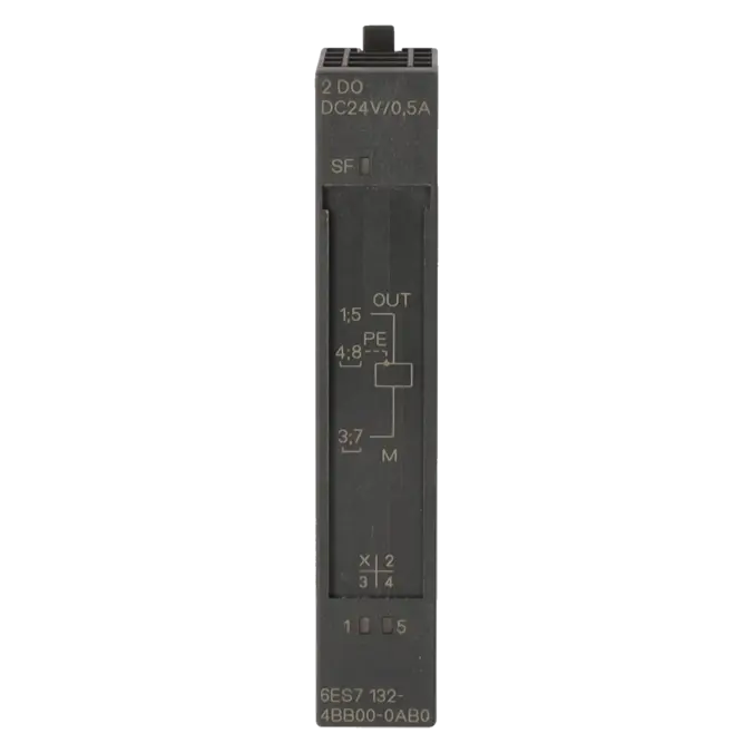 SIEMENS 6ES7132-4BB00-0AB0, PLC Controls, Digital Input / Output Modules, K0118084, Image 1