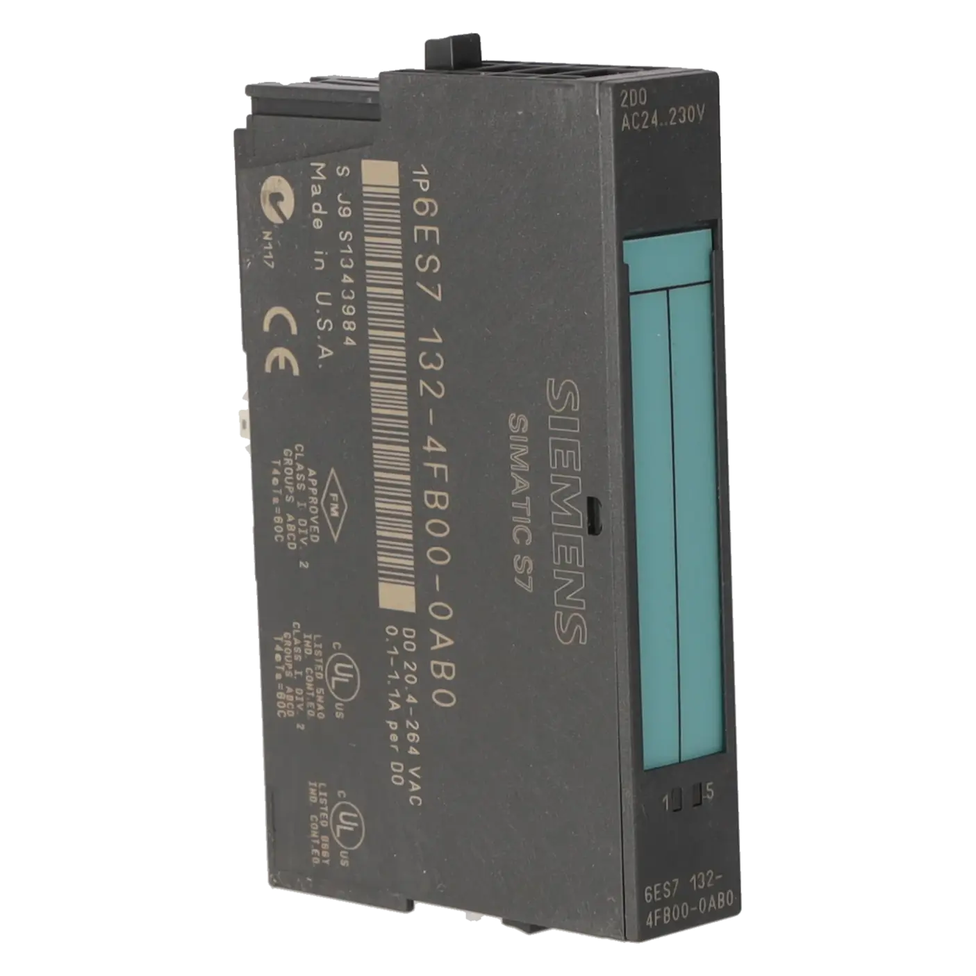 SIEMENS 6ES7132-4FB00-0AB0, PLC Controls, Digital Input / Output Modules, K0118089, Image 8