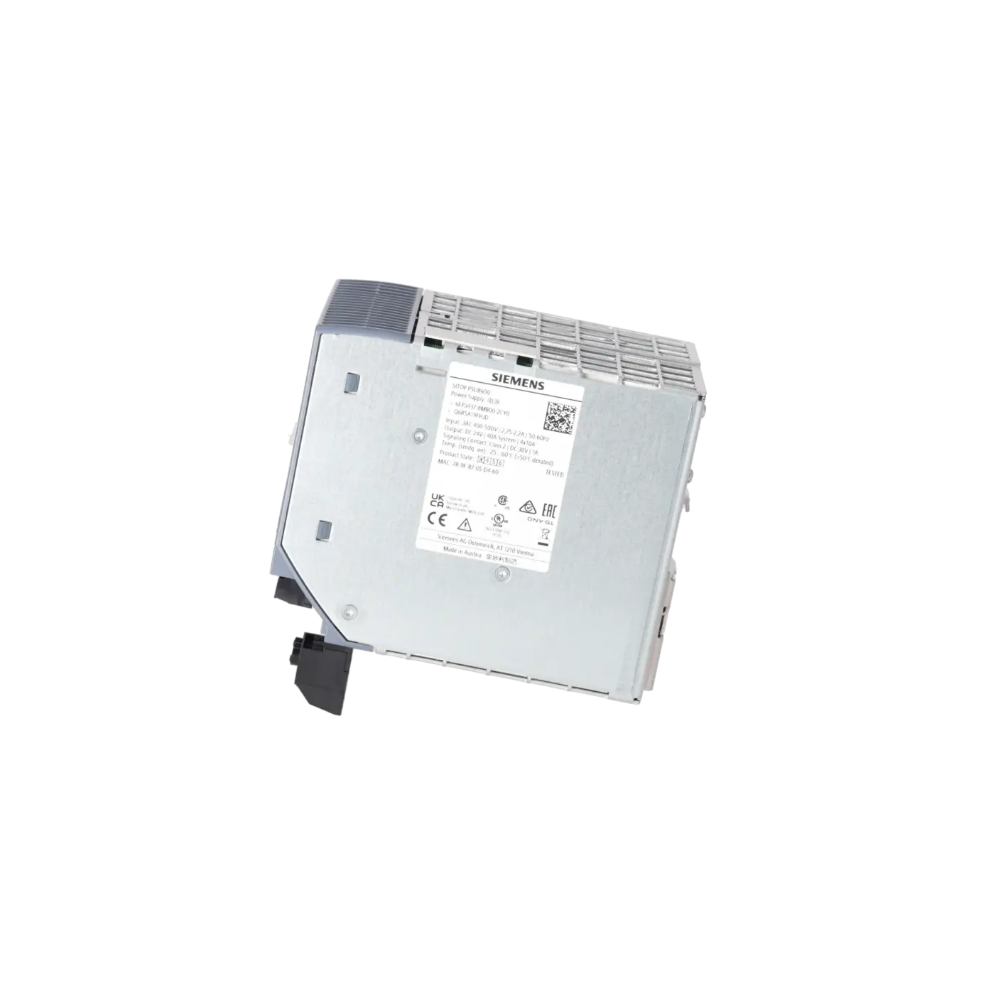 SIEMENS 6EP3437-8MB00-2CY0, PLC Controls, PLC Controls Power Supplies, K0410675, Image 3