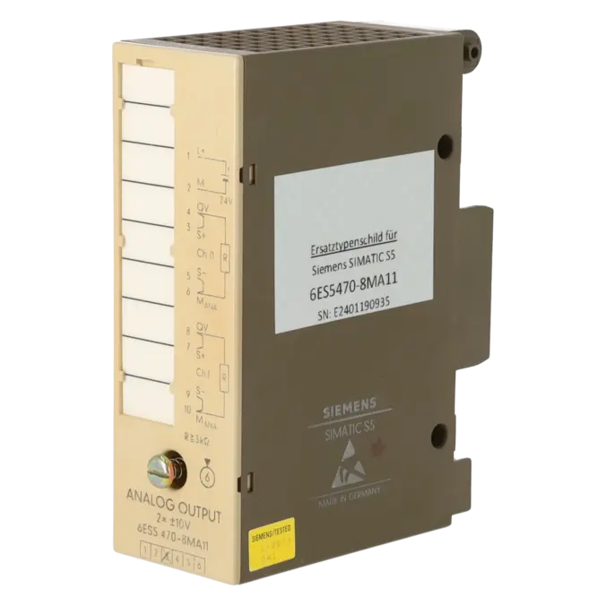 SIEMENS 6ES5470-8MA11, Baugruppen, Analogein- / Analogausgaben, K0137076, Bild 2