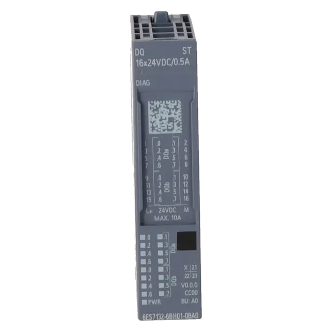 SIEMENS 6ES7132-6BH01-0BA0, PLC Controls, Digital Input / Output Modules, K1149987, Image 1