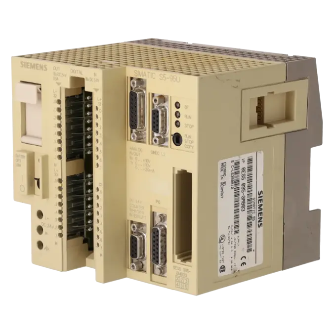 SIEMENS 6ES5095-8MB03, PLC Controls, Central Processing Units, K0000850, Image 2