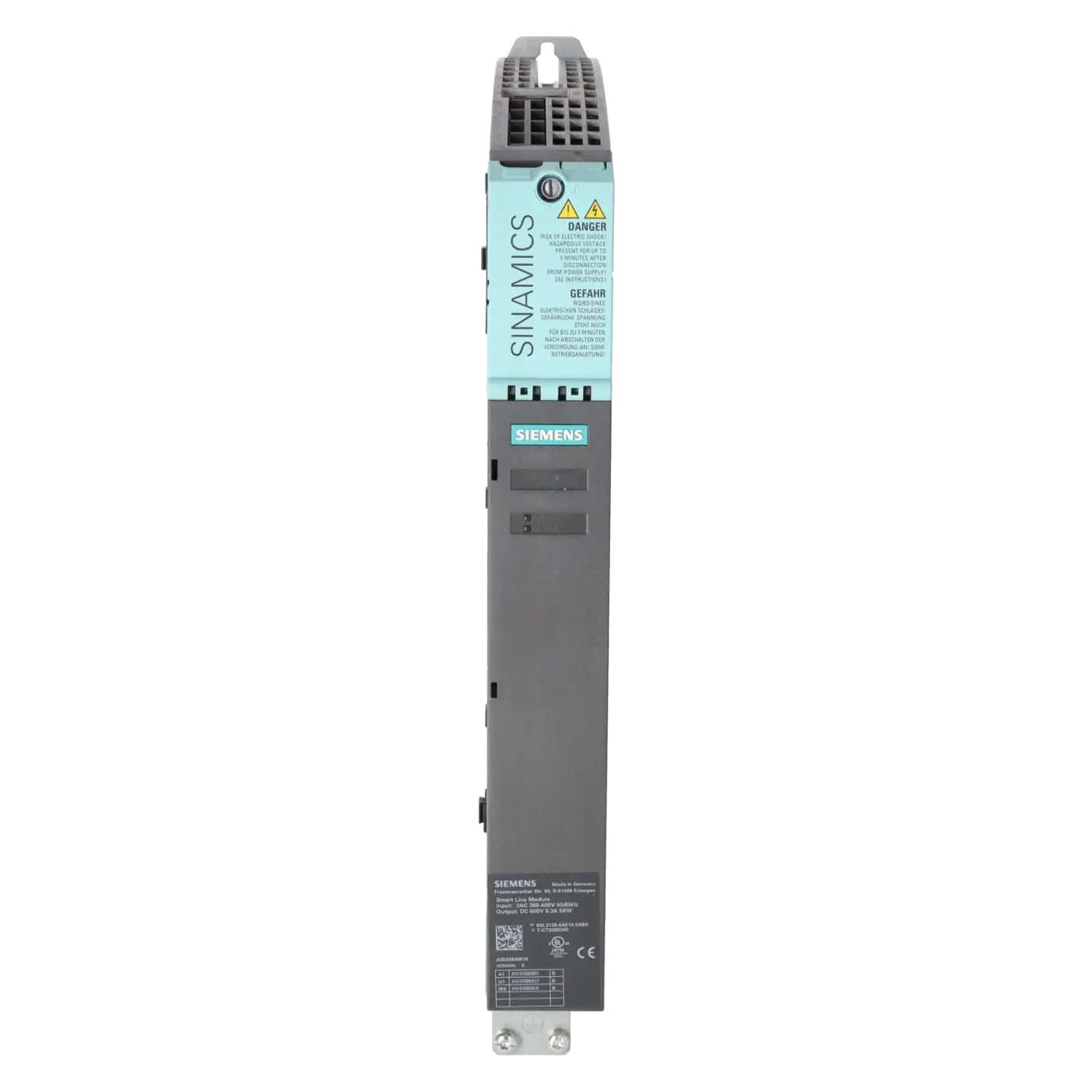 SIEMENS 6SL3130-6AE15-0AB0, Antriebstechnik, Einspeise- / Rückspeisemodule, K0174922, Bild 1