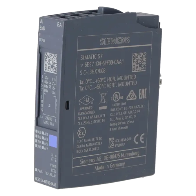 SIEMENS 6ES7134-6FF00-0AA1, Baugruppen, Analogein- / Analogausgaben, K1027161, Bild 2