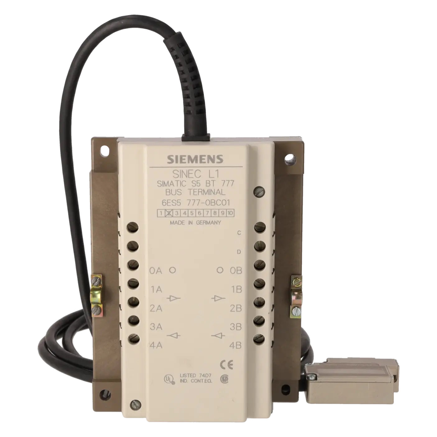 SIEMENS 6ES5777-0BC01, PLC Controls, Connecting Systems / Cables, K0117773, Image 1